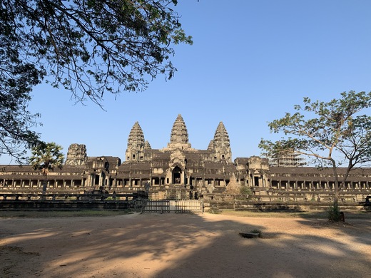 Angkor Wat - nejnavštěvovanější památka světa (Kambodža)